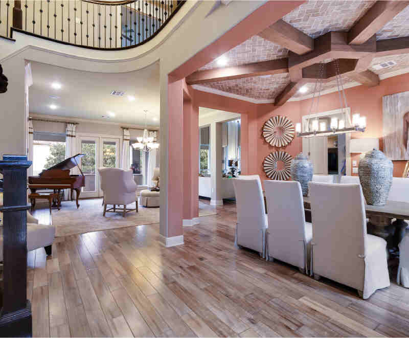 Dining area interior